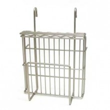 Полка для ножей и досок 230х140x320 мм, хром