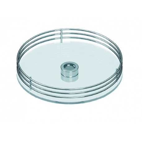 Полка центральная с прозрачным пласт. 360 мм