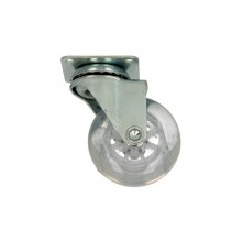 Ролик на металлической платформе прозрачный