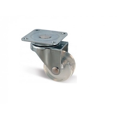 Прозрачные мебельные колеса GTV KM-A035MM-00 35 мм