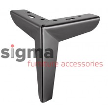 Ніжка меблева B 301 чорний матовий