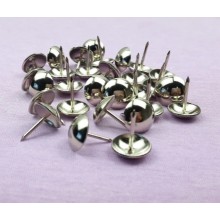 Гвоздь декоративный серебро