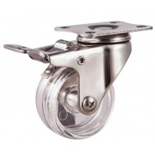 Ролики из нержавеющей стали марки AISI 304 со стопором