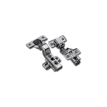 Петля внутрішня 110* з доводч.+ мон.пл.CLIP ZM-CNHC07-BE GTV