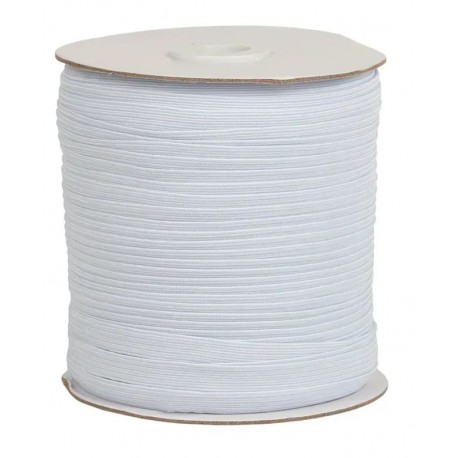 Резинка бухтова 10 мм біла