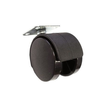 Ролик мебельный Sigma с площадкой d-50 пластик