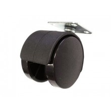 Ролик мебельный Sigma с площадкой d-40 пластик