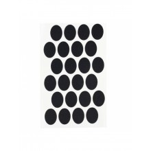 Заглушка самоклеюча для конфірмату чорна (50 шт)