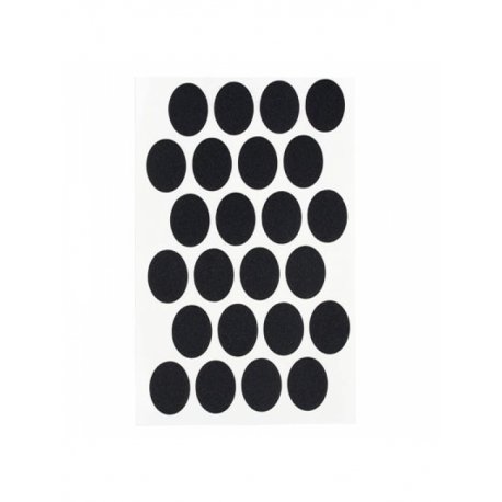Заглушка самоклеюча для конфірмату чорна (50 шт)
